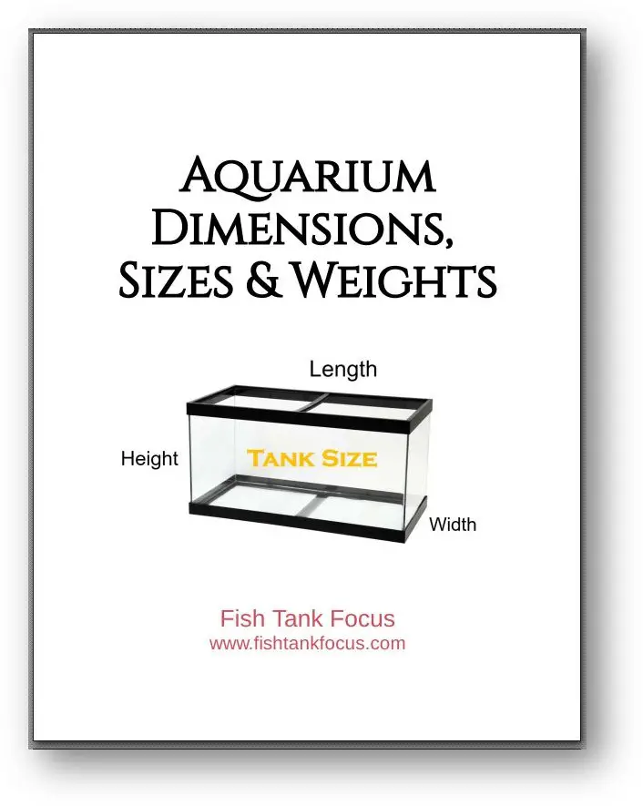 Aquarium Dimensions Booklet